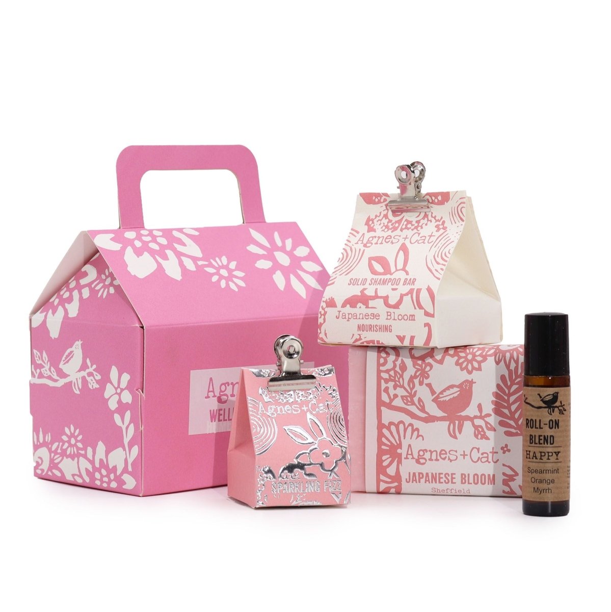 Agnes + Cat Wellness Gift Set - Bloom & BlissAgnes + Cat Gift SetsHeart Notes