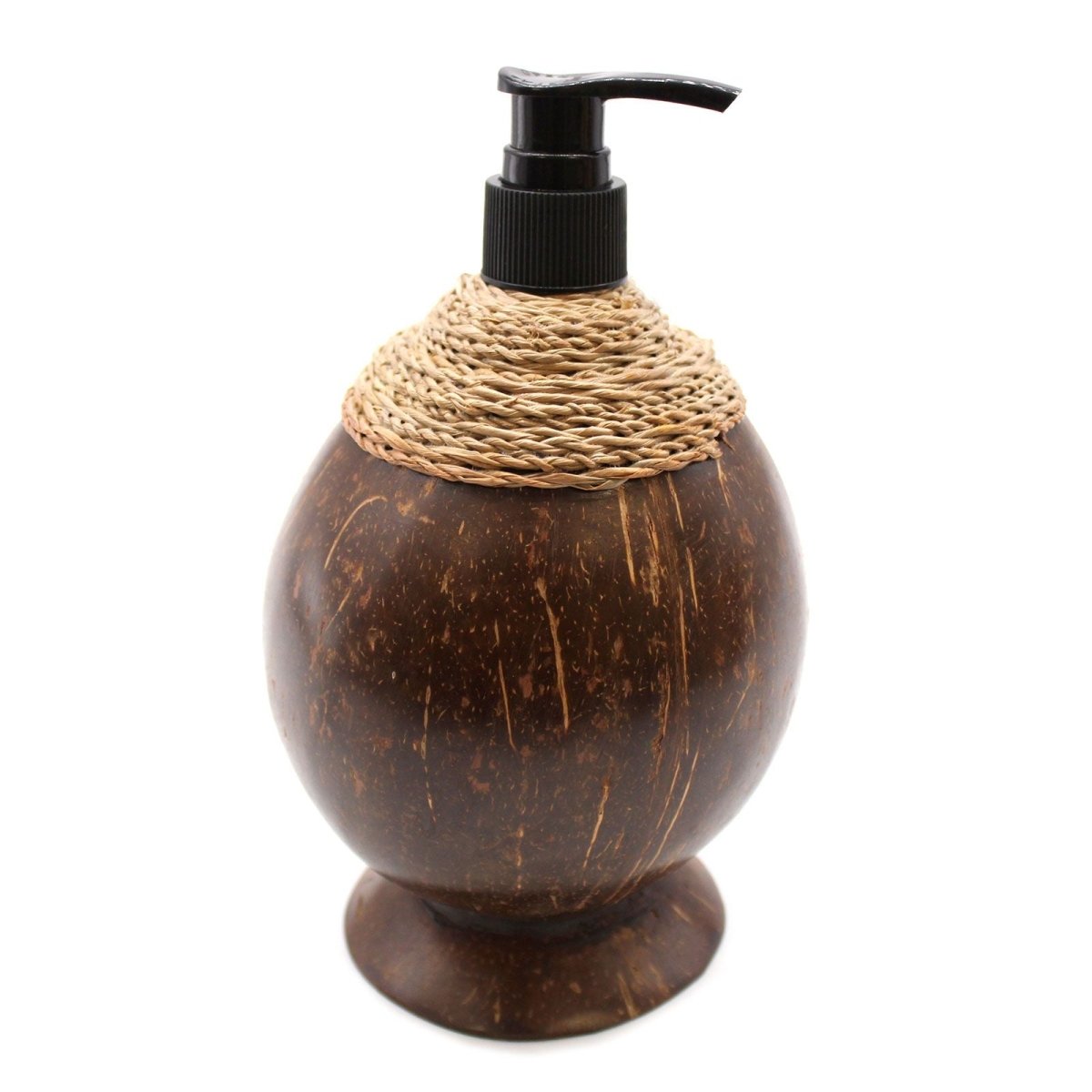 Natural Coconut Soap Dispenser - 150mlTeakwood Soap DispensersHeart Notes