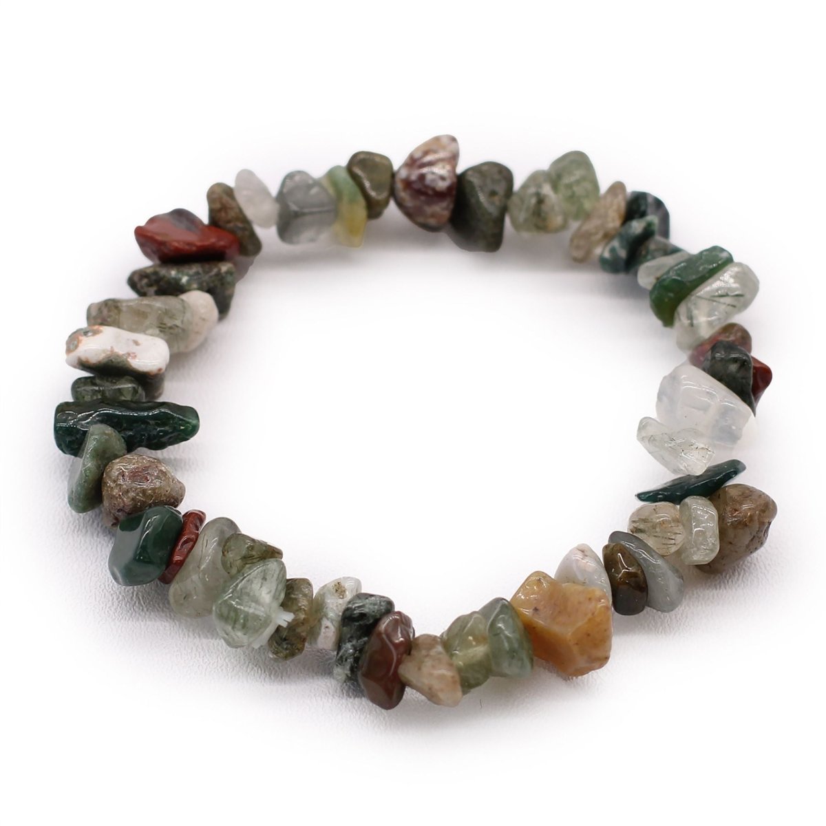 Chipstone Bracelet - Moss AgateChip Stone BraceletsHeart Notes