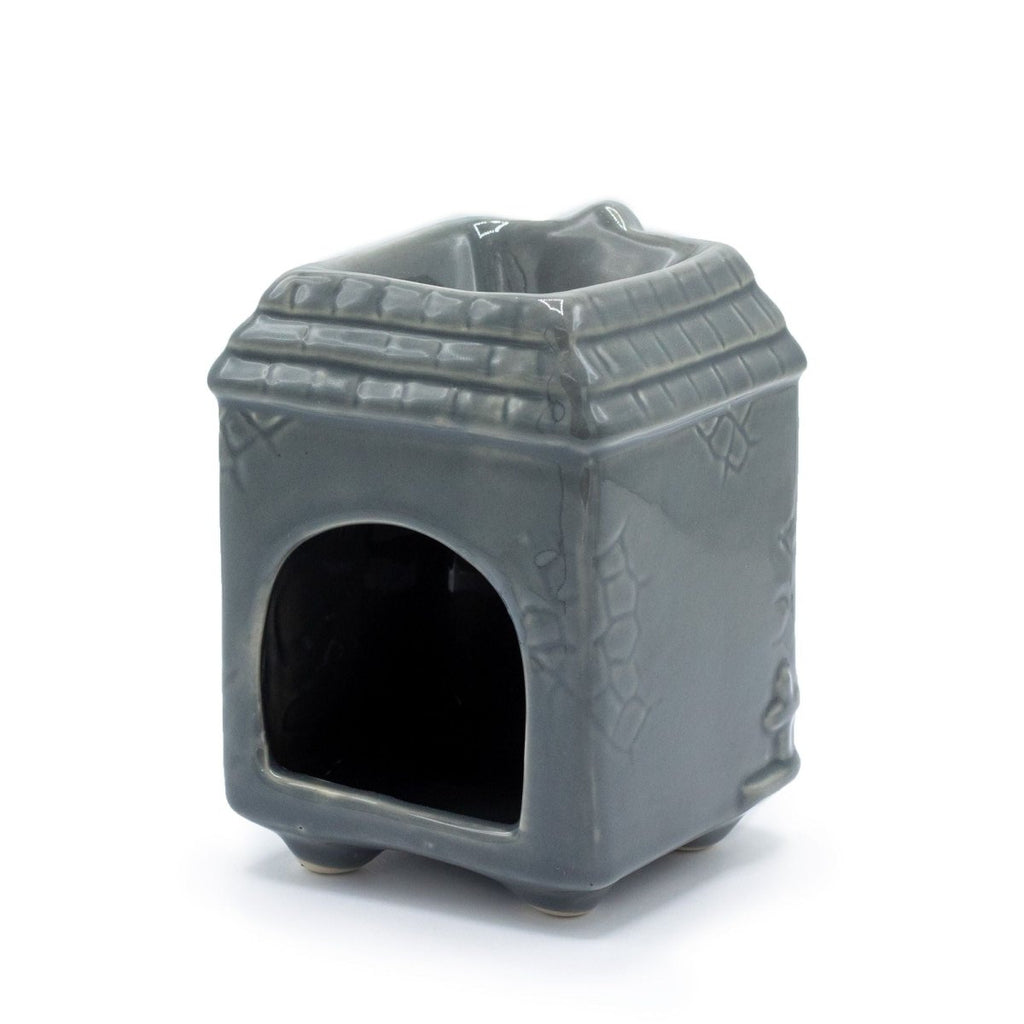 Townhouse Oil Burner - GreyVarious Shaped Ceramic Oil BurnersHeart Notes