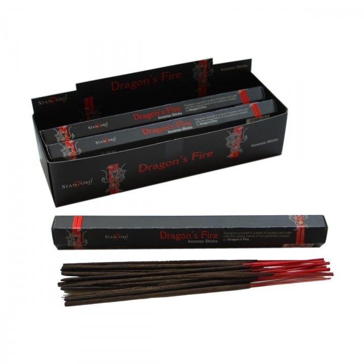Dragon's Fire Incense SticksStamford Black Incense Sticks (15's)Heart Notes