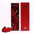 Long Box - Classic Red RosesSoap Flower Gift BoxesHeart Notes