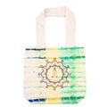 Tye - Dye Cotton Bag (6oz) - 38x42x12cm - Namaste Hands - Multi - Natural HandleTie - Dye Cotton BagsHeart Notes