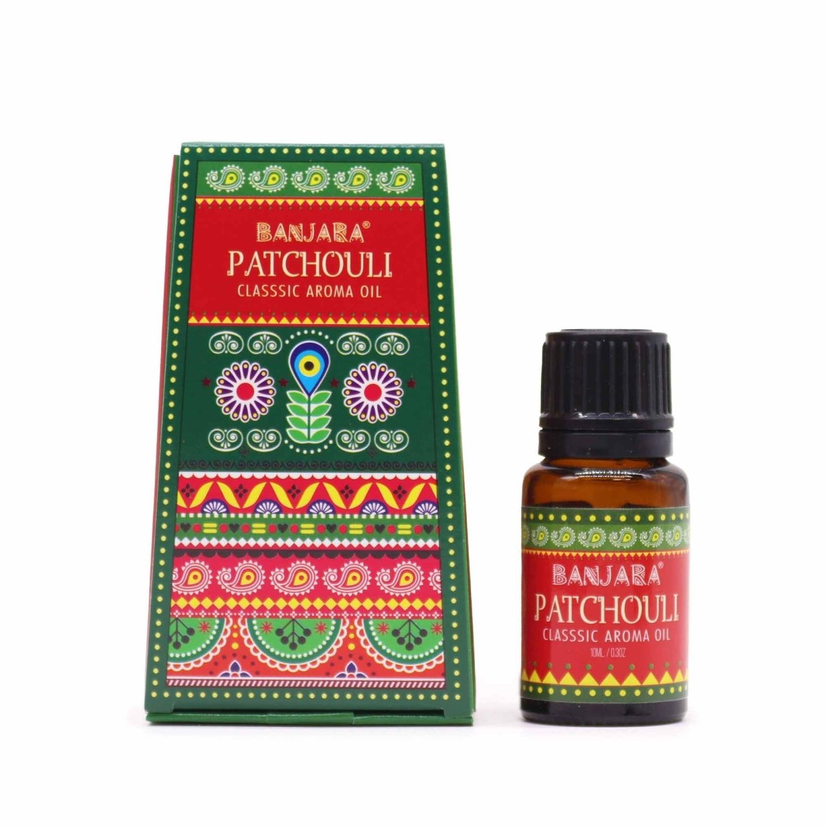 Banjara Indian Fragrance Oil 10ml - PathchouliBanjara Indian Fragrance OilsHeart Notes