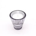 Flip Dinner Candle / Tealight Holder - Midnight GreyGlass Candle Holders & JarsHeart Notes