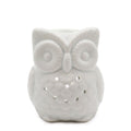 Classic White Oil Burner - Tall OwlClassic White Oil BurnersHeart Notes