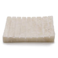 White Onxy Ridged Soap DishStone Soap DishesHeart Notes