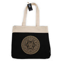 Oversized Tote Bag Chocolate Stonewash 14oz - Freedom ChakraNomad Sari Oversized Tote BagsHeart Notes