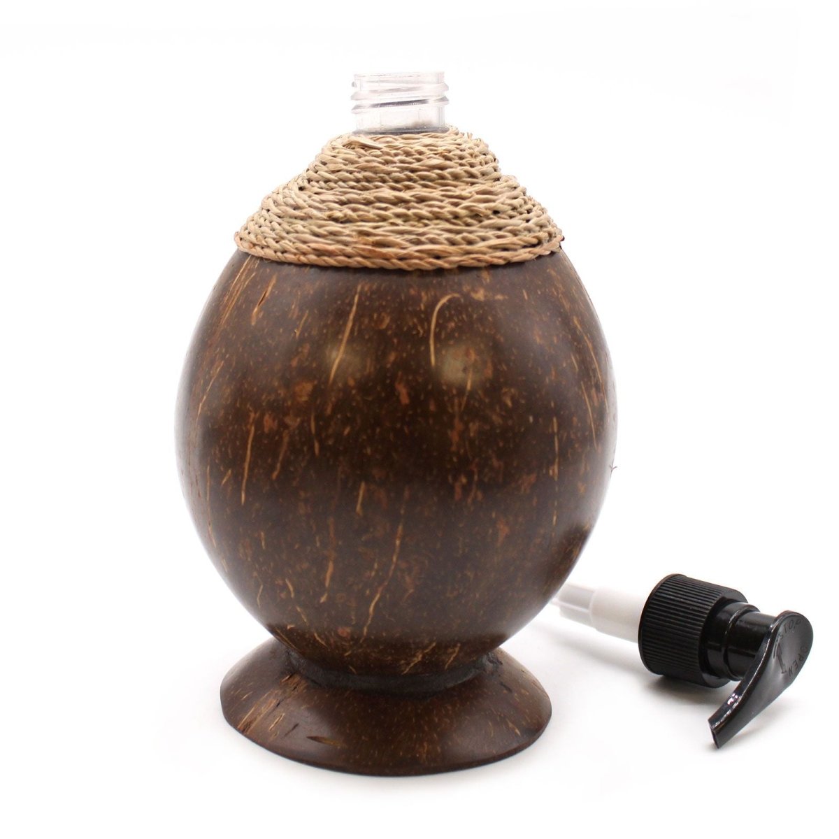 Natural Coconut Soap Dispenser - 150mlTeakwood Soap DispensersHeart Notes
