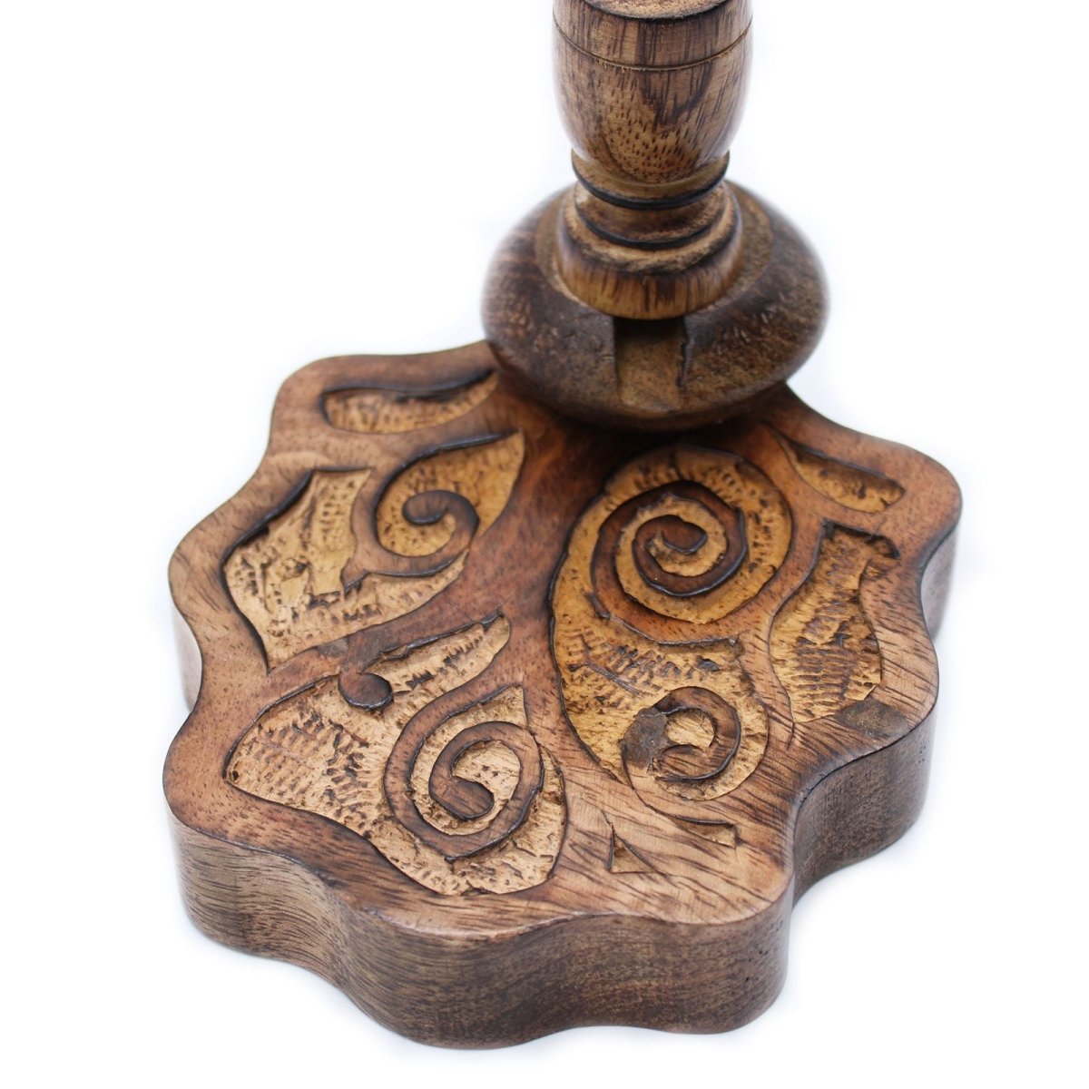 Sm Mango Wood Backflow Burner - Tree of LifeMango Wood Backflow BurnerHeart Notes
