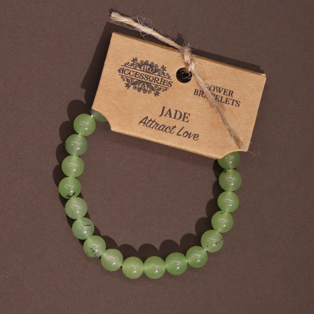 Power Bracelet - JadePower BraceletsHeart Notes