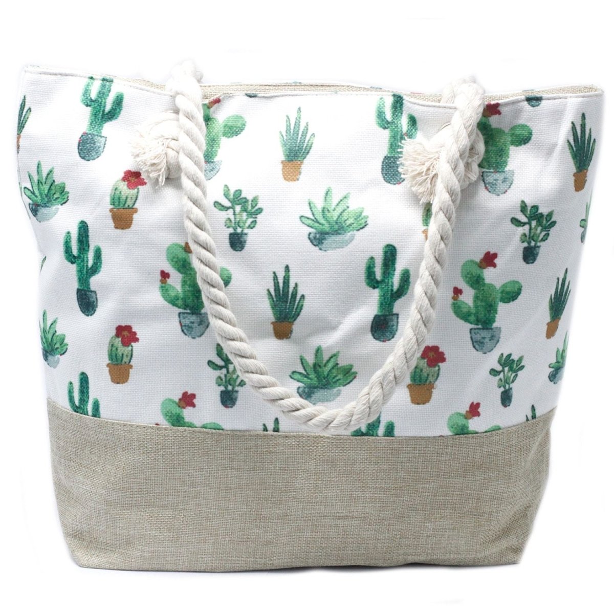 Rope Handle Bag - Mini CactusClassic Rope Handled BagsHeart Notes