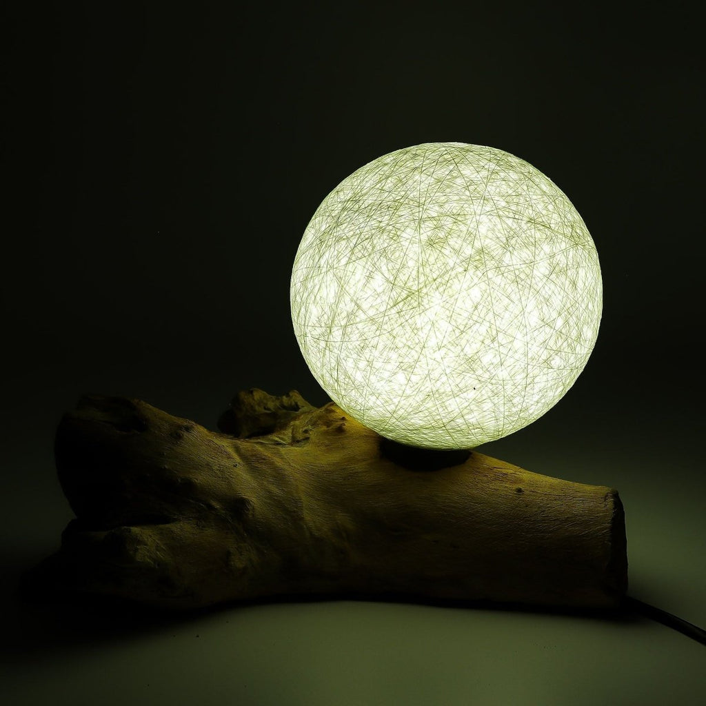 DriftGlow Lamp Cotton Luna Ivory ShadeDriftGlow LampsHeart Notes