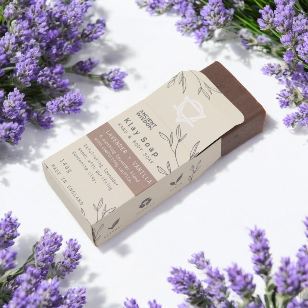 Klay Soap - Lavender & VanillaKlay SoapsHeart Notes