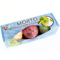 Set of Three Mojito Bath BombsCocktail Bath BombsHeart Notes