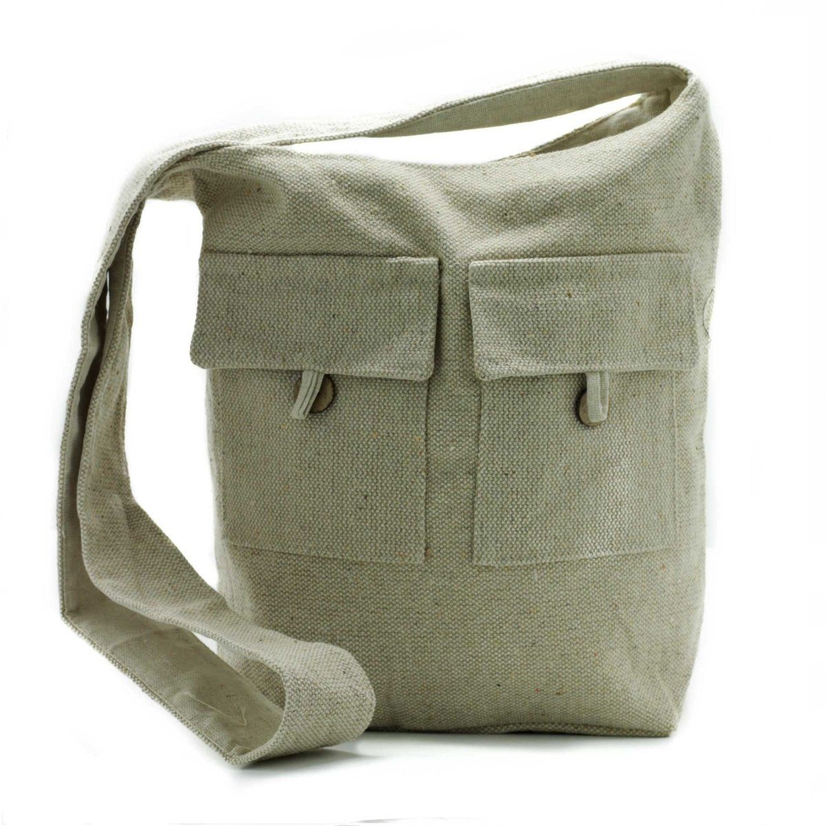 Natural Tones Two Pocket Bags - Natural - LargeNatural Tones Two Pocket BagsHeart Notes