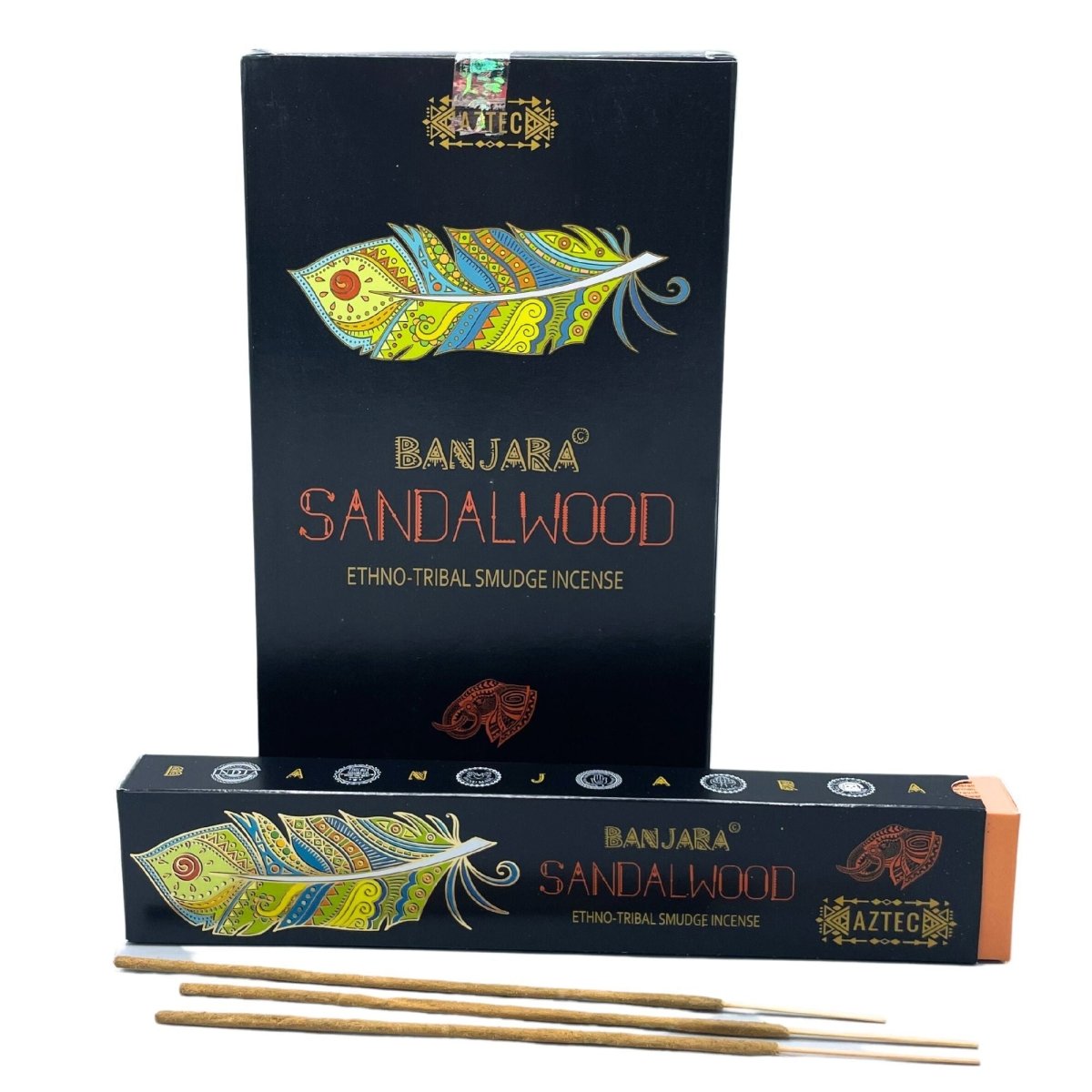 Banjara Tribal Smudge Incense - SandalwoodBanjara Tribal Smudge Incense SticksHeart Notes