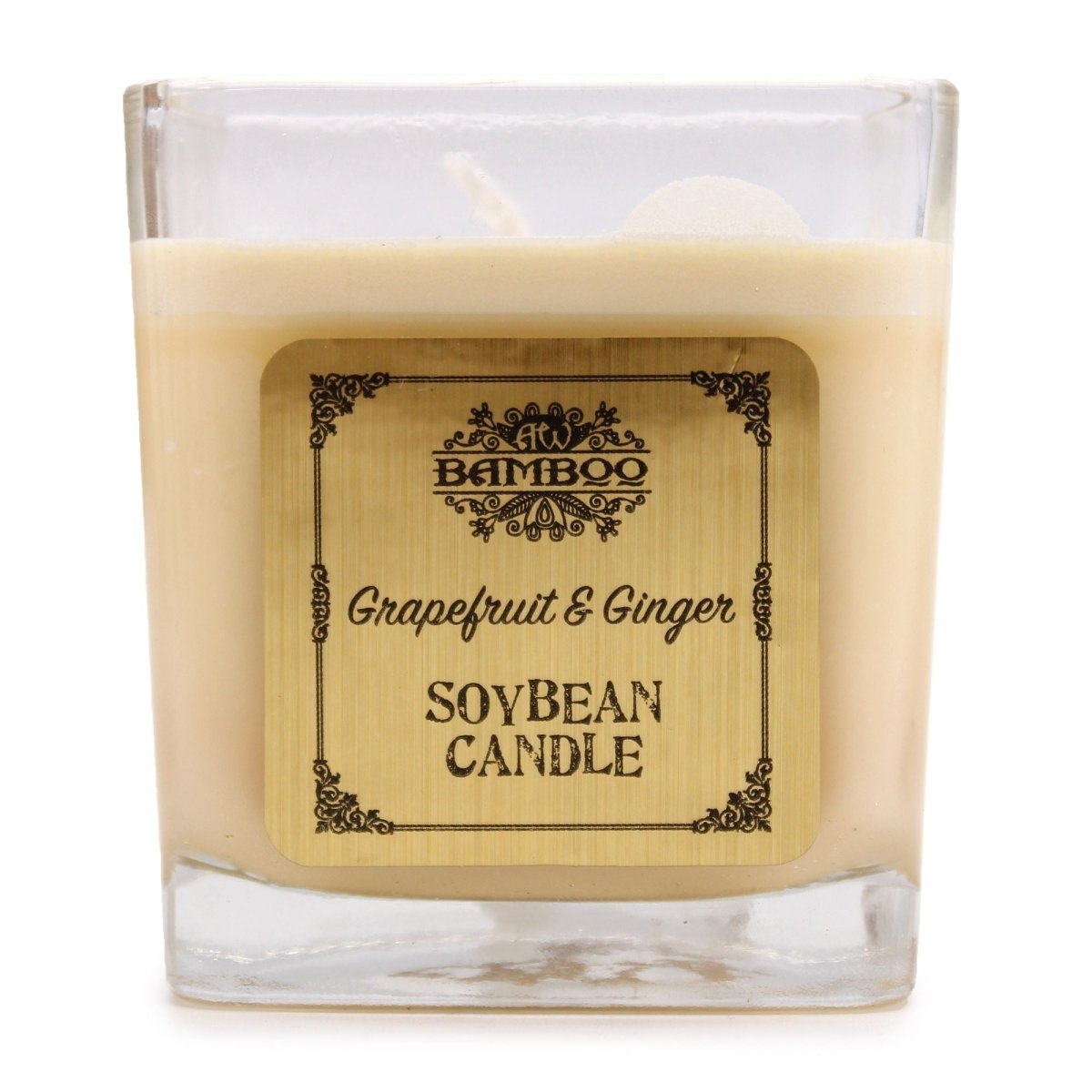 Soybean Jar Candles - Grapefruit & GingerSoybean Wax Jar CandlesHeart Notes
