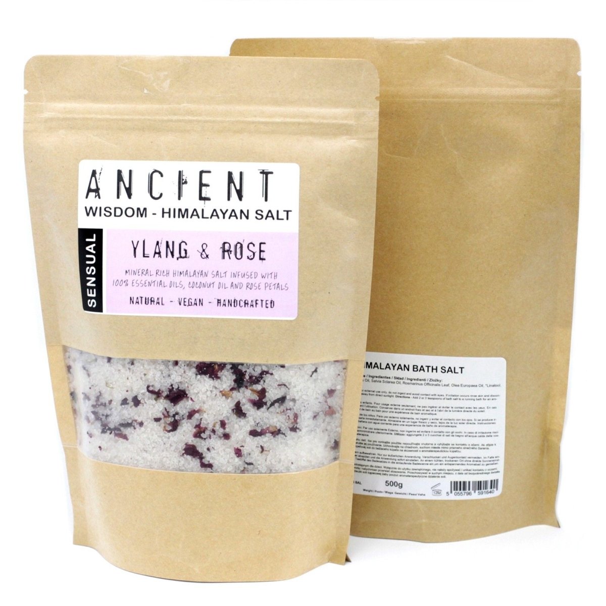 Himalayan Bath Salt Blend 500g - SensualHimalayan Bath Salt Blends - 500gHeart Notes