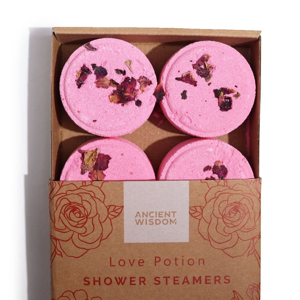 Zen Shower Steamers - Therapy Wellness Gift Set - Love PotionShower Steamers SetsHeart Notes