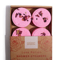 Zen Shower Steamers - Therapy Wellness Gift Set - Love PotionShower Steamers SetsHeart Notes