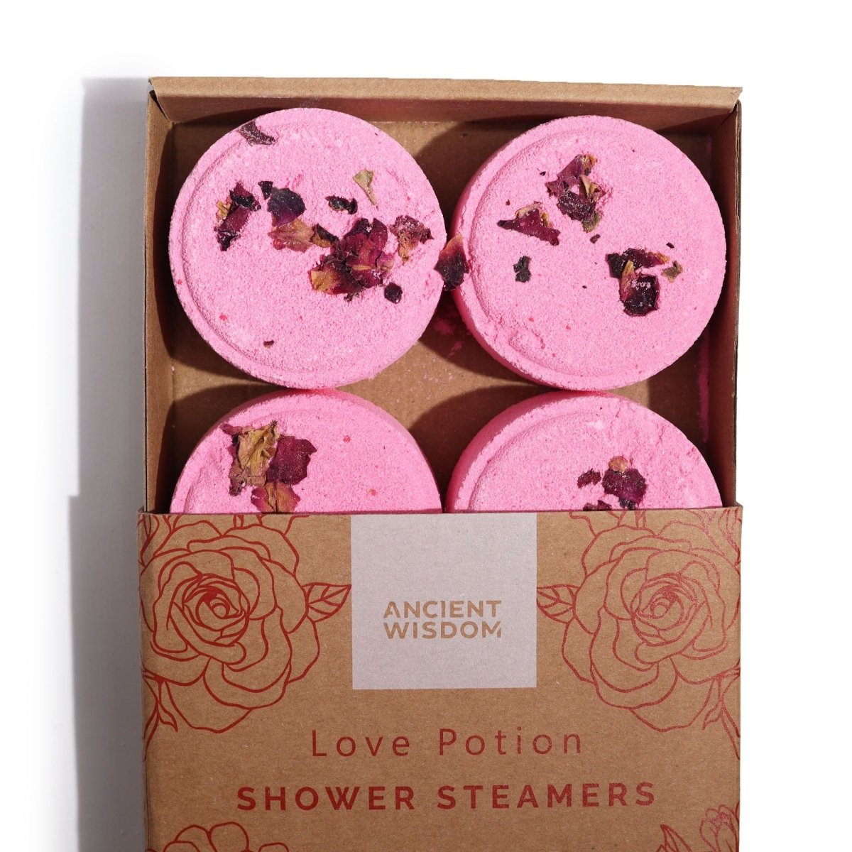 Zen Shower Steamers - Therapy Wellness Gift Set - Love PotionShower Steamers SetsHeart Notes