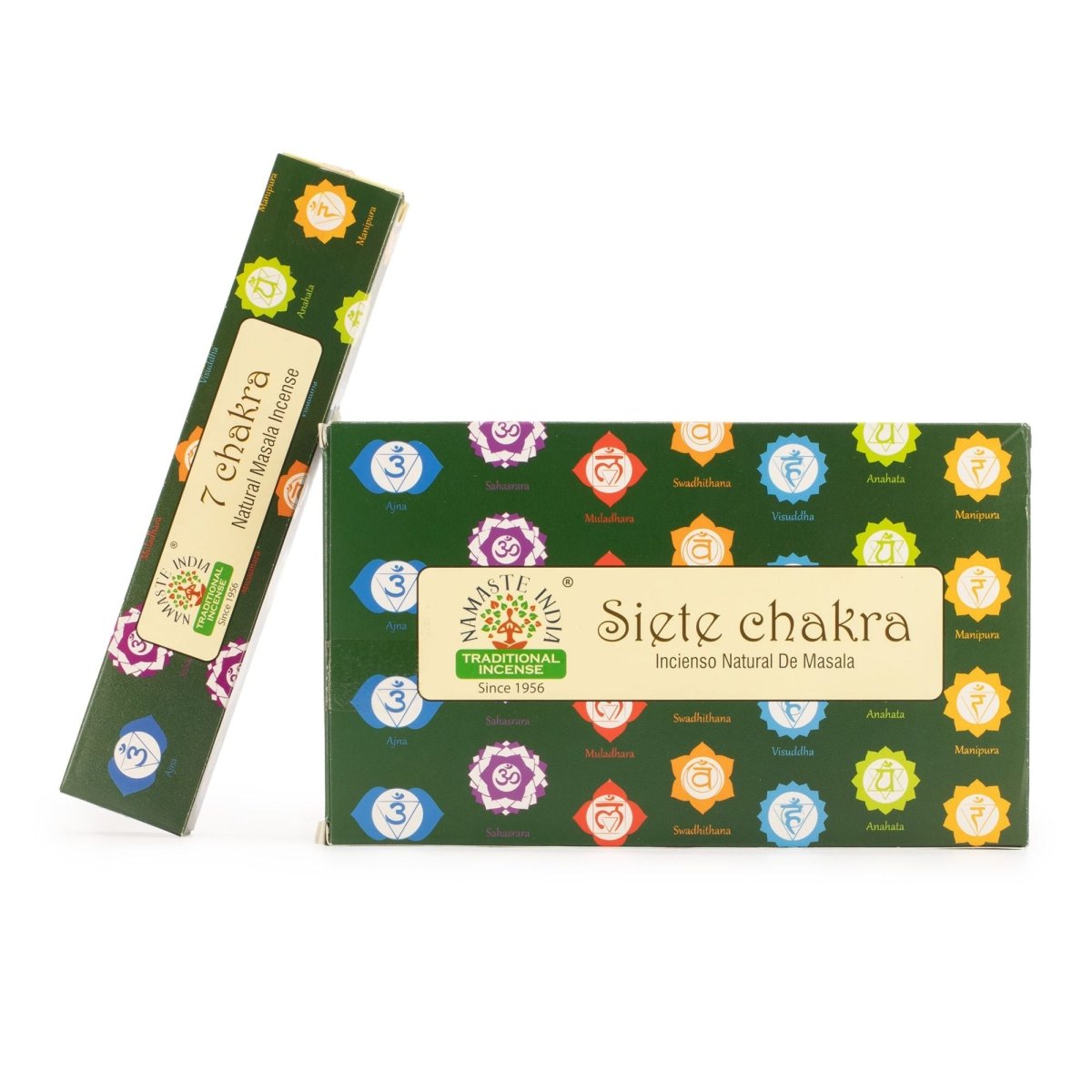 Namaste Mandala Masala Incense - 7 ChakraNatural Namaste Masala Incense SticksHeart Notes