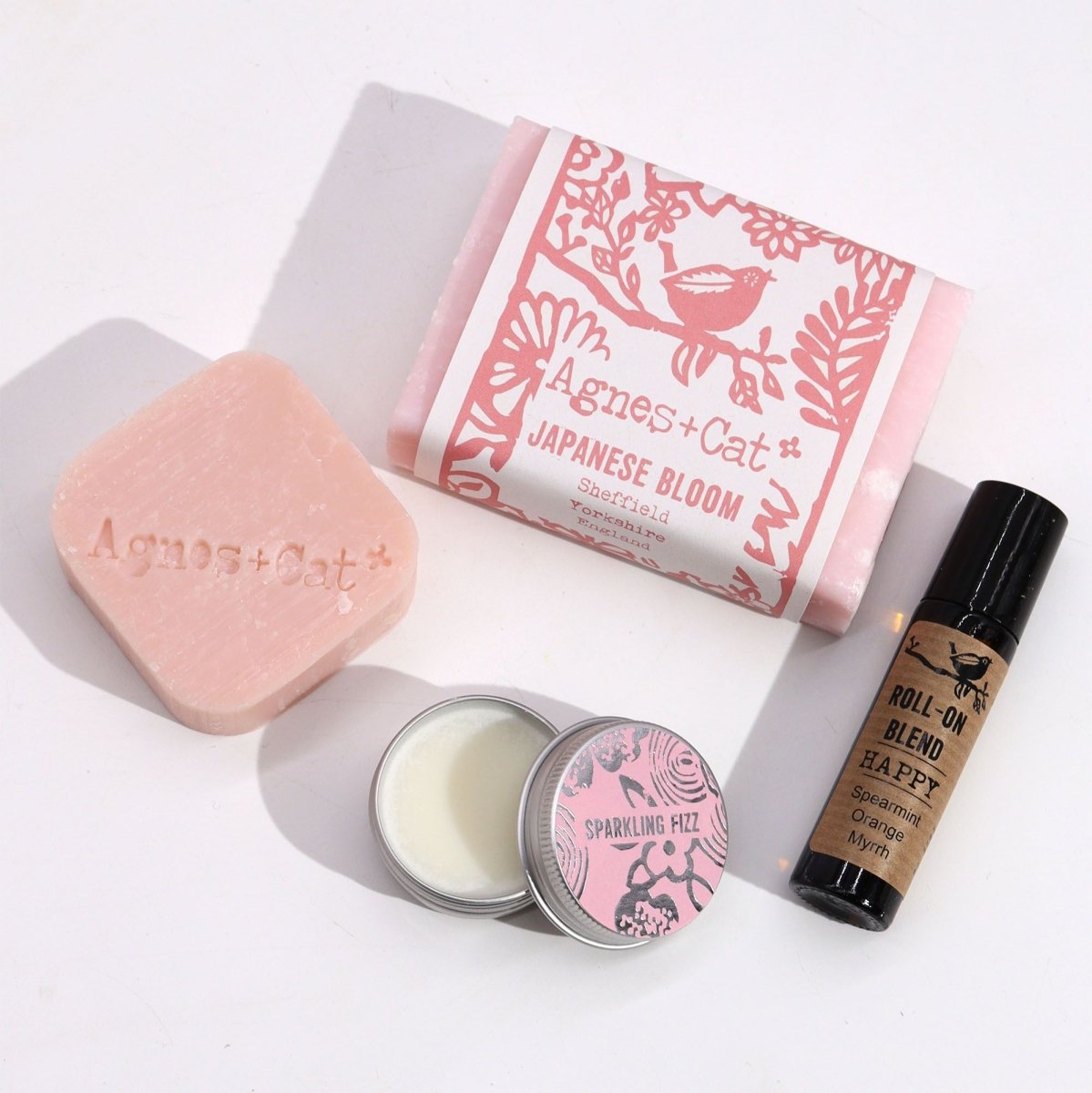 Agnes + Cat Wellness Gift Set - Bloom & BlissAgnes + Cat Gift SetsHeart Notes