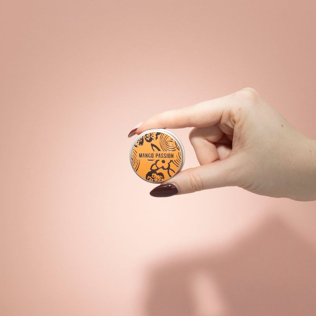 Agnes + Cat Lip Balm - Mango Passion FruitAgnes + Cat Natural Lip Balms 12gHeart Notes