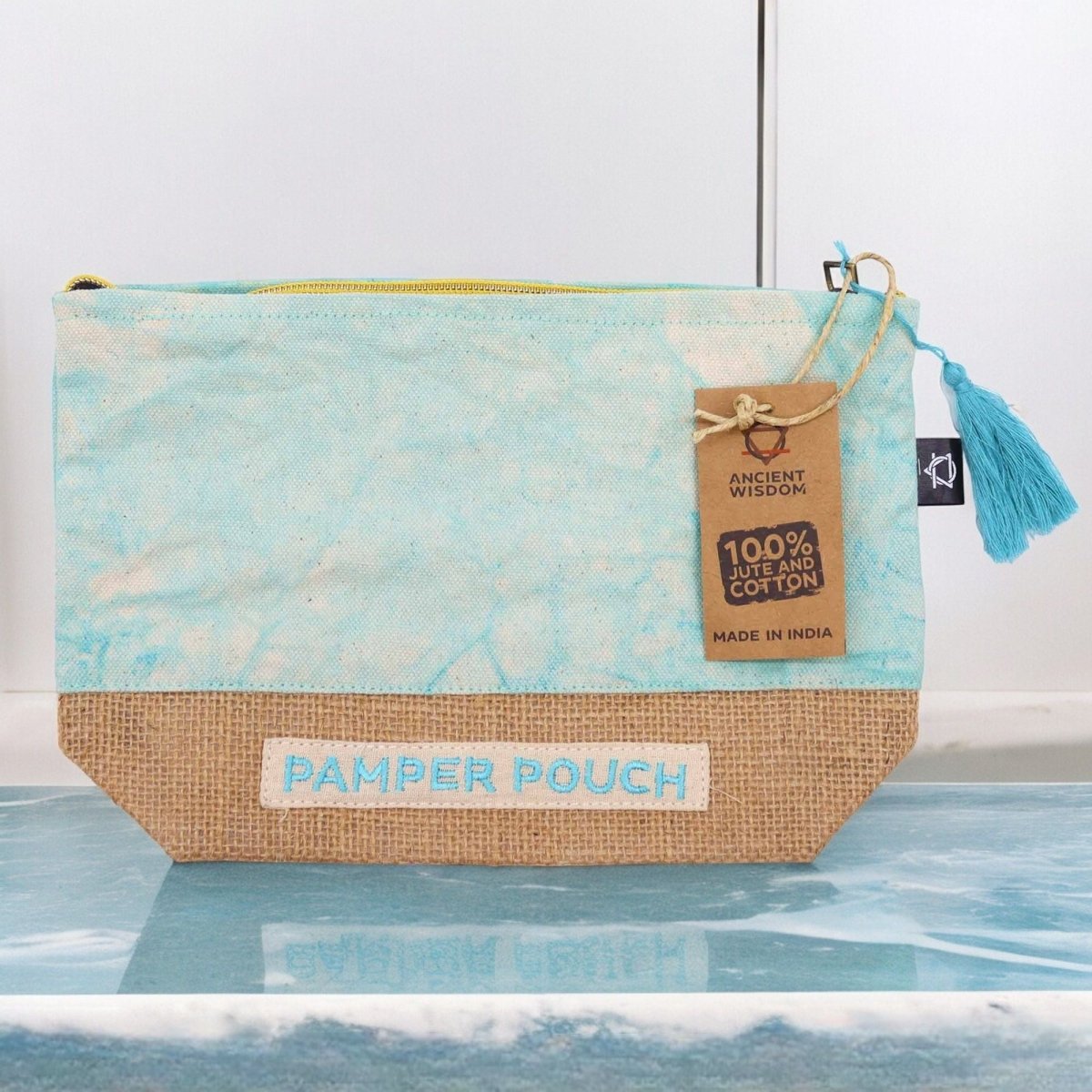 Pamper Pouch - Blues - StonewashPamper PouchesHeart Notes