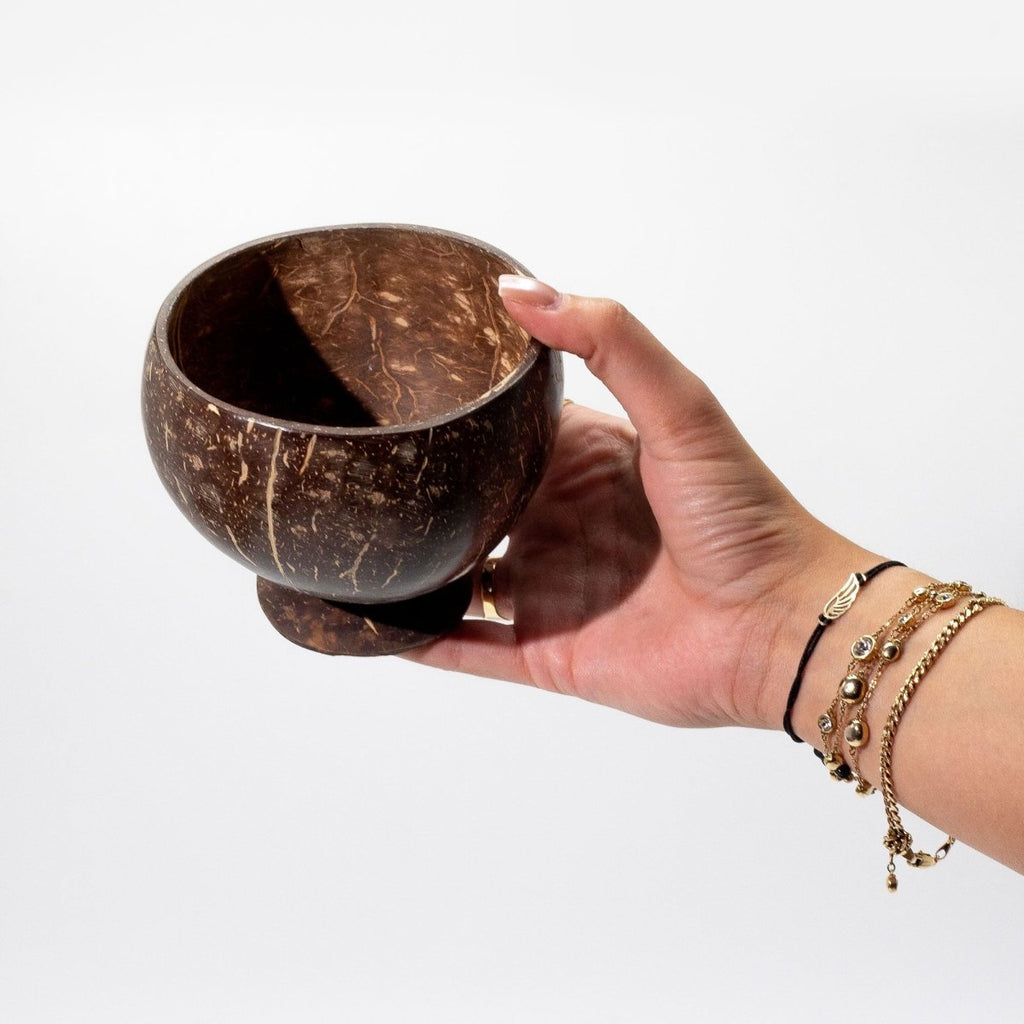 Small Natural Coconut BowlNatural Coconut Bowls for Craft UseHeart Notes