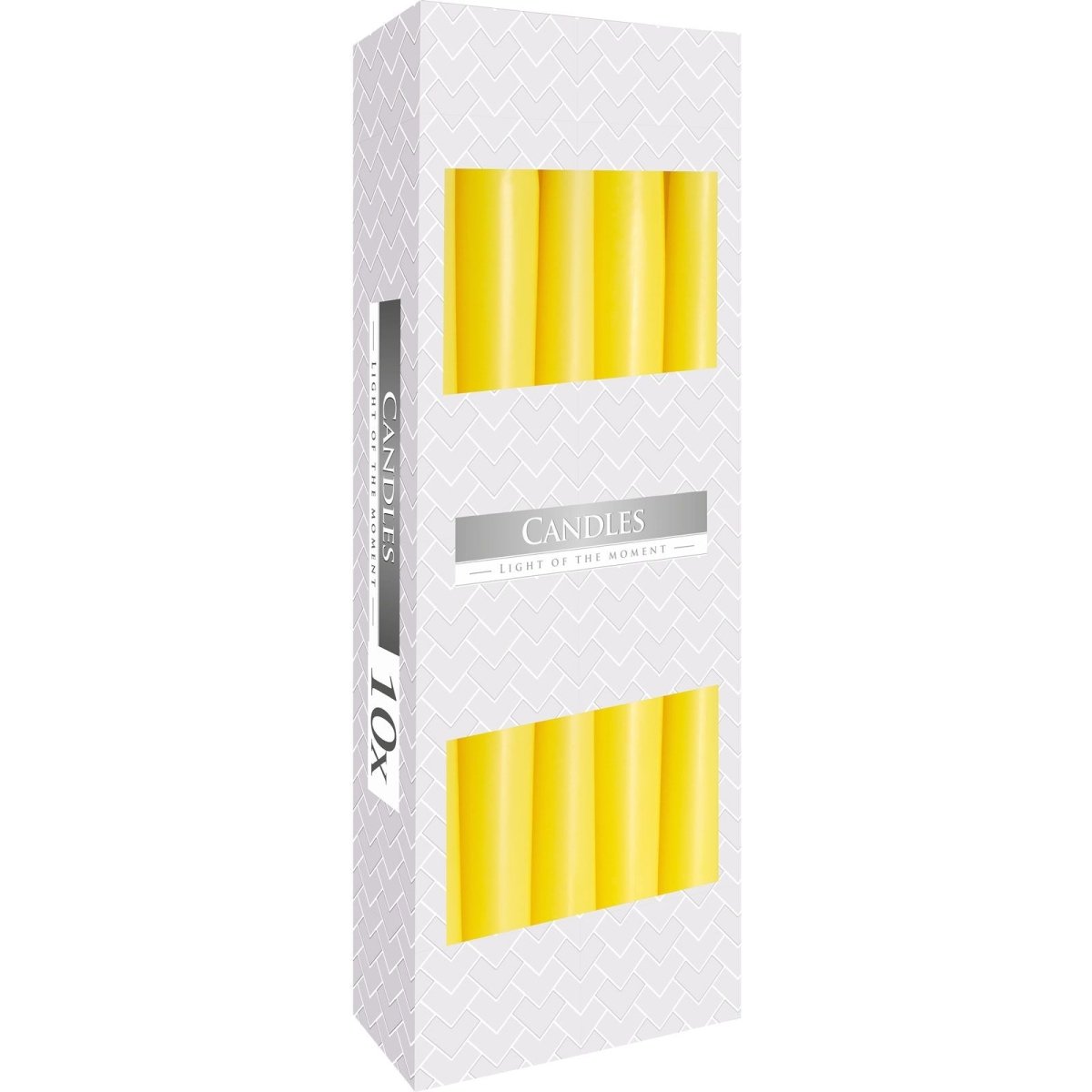 Taper Candle - YellowTaper CandlesHeart Notes