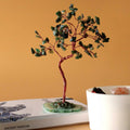 Lrg Gemstone Tree - Green Aventurine on Green Agate Base (100 stones)Gemstone Wishing TreesHeart Notes