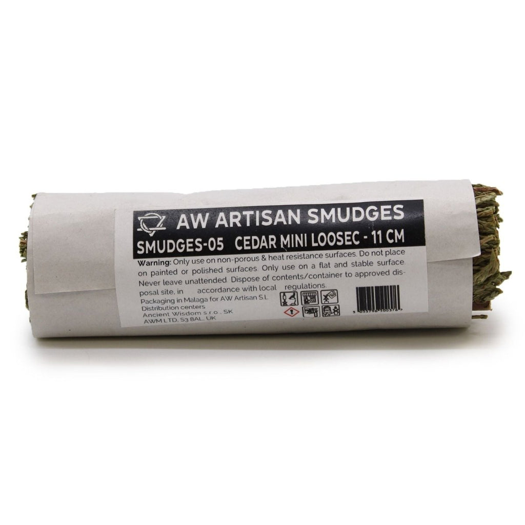 Smudge Stick - Cedar Mini Loosec - 11 cmSmudge Sticks - individually wrappedHeart Notes