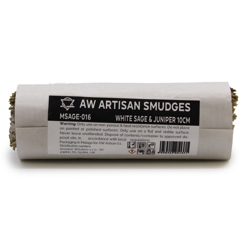 Smudge Stick - White Sage & Juniper 10cmSmudge Sticks - individually wrappedHeart Notes