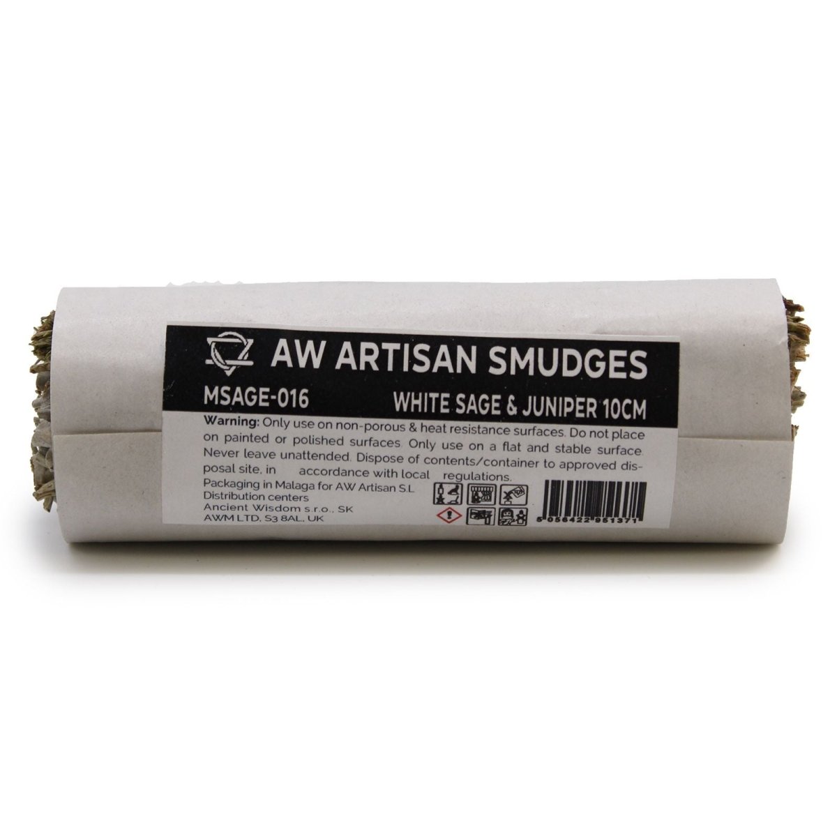 Smudge Stick - White Sage & Juniper 10cmSmudge Sticks - individually wrappedHeart Notes