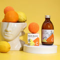Vitamin C Infused Bath Bomb with Essential OilsVitamin C SkincareHeart Notes
