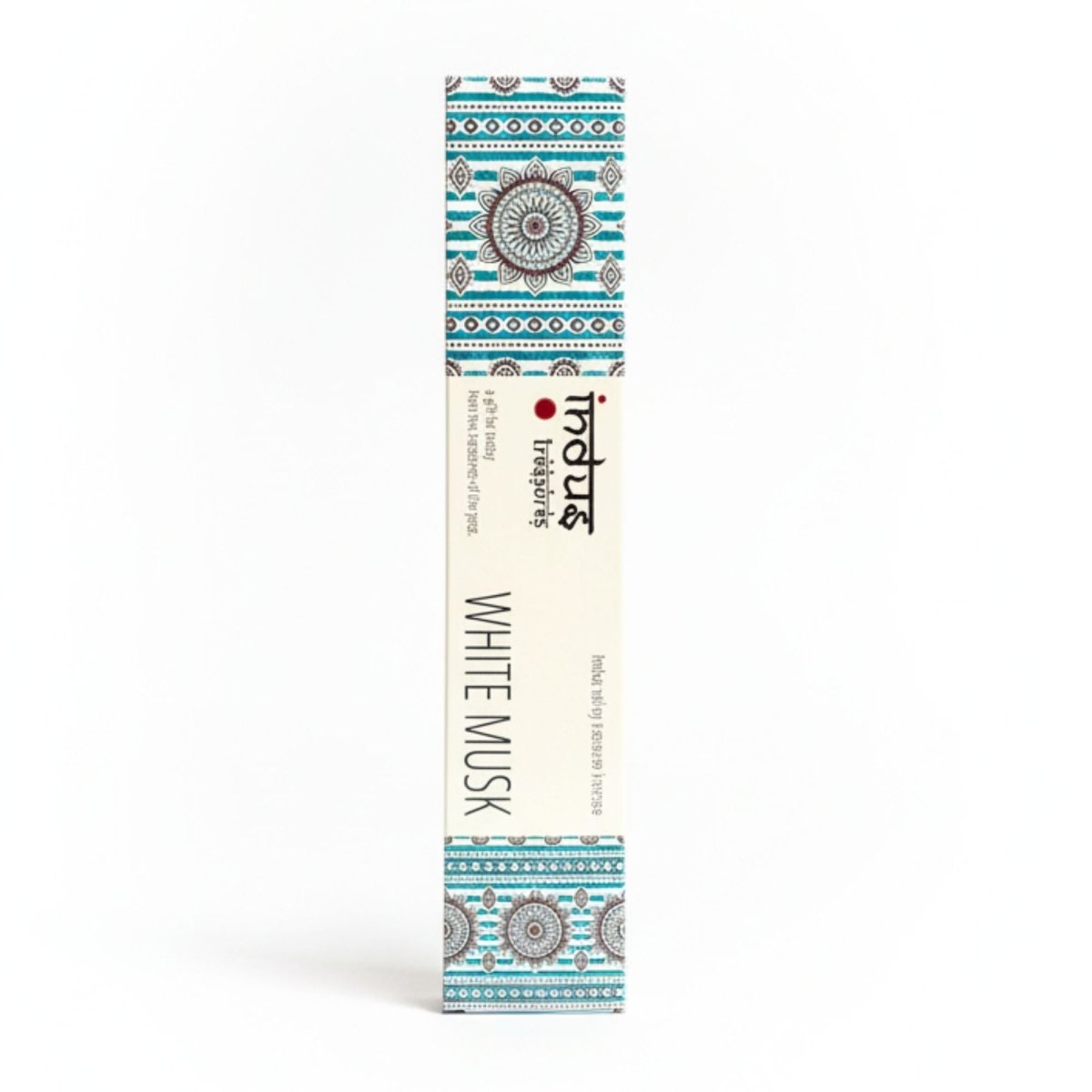 Indus Treasures - White Musk - 15gmsIndus Treasures Incense SticksHeart Notes