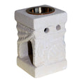 Stone Oil Burner - Carved LeafSandstone Oil BurnersHeart Notes