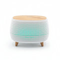 Futuristic Ribbed Aroma Diffuser with Colour - Changing LightAroma DiffusersHeart Notes