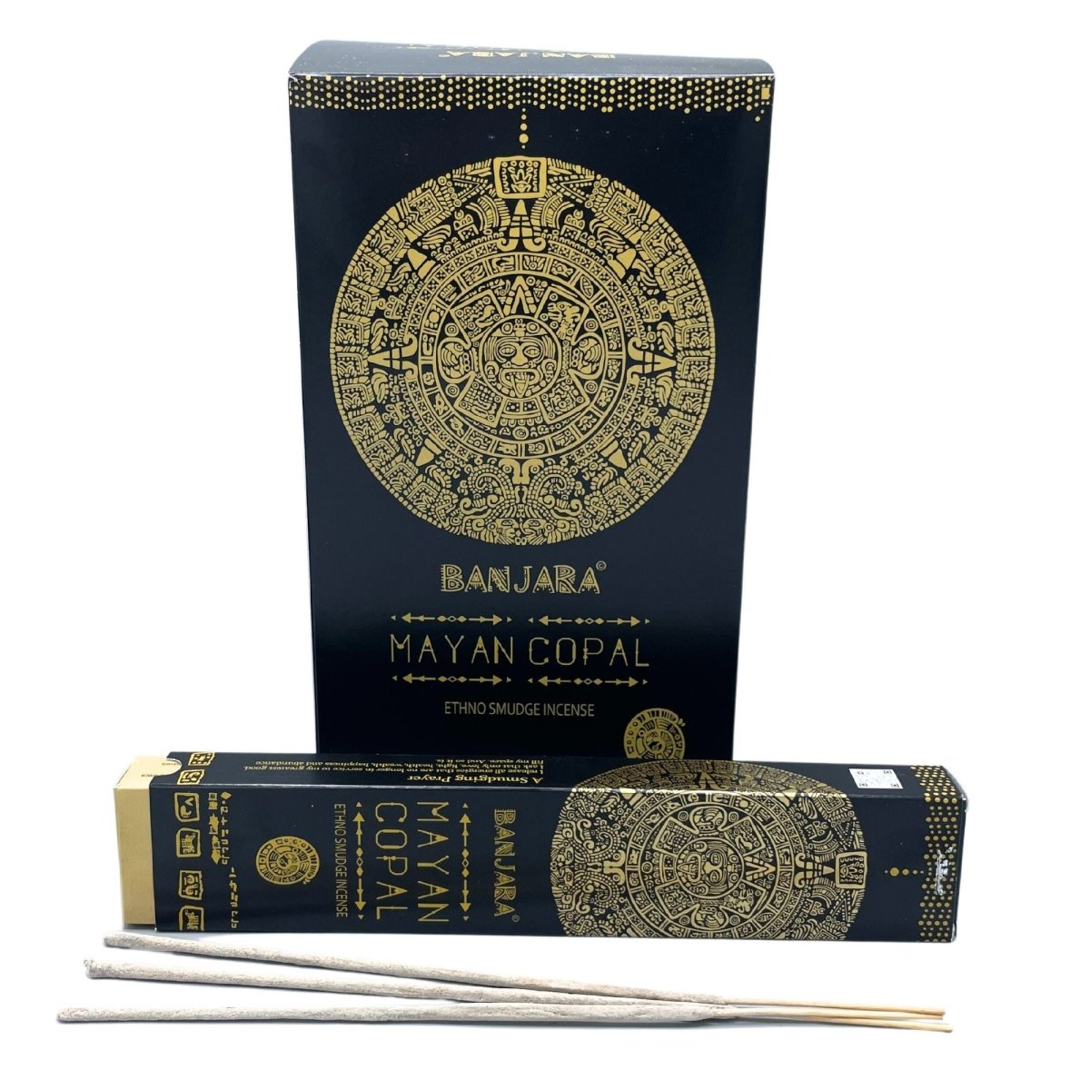 Banjara Tribal Smudge Incense - Mayan CopalBanjara Tribal Smudge Incense SticksHeart Notes