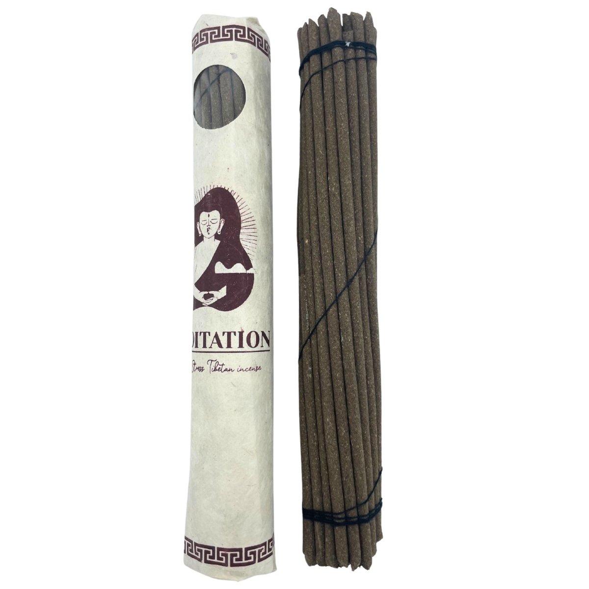 Rolled Pack of 30 Premium Tibetan Incense - MeditationPremium Tibetan Incense SticksHeart Notes