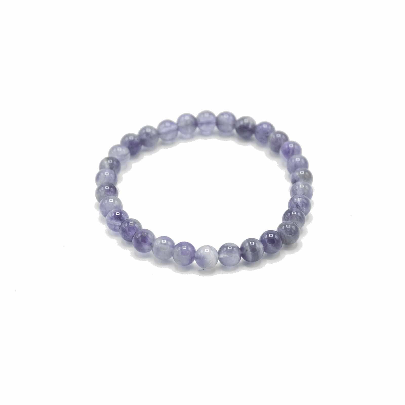 Gemstone Manifestation Bracelet - Amethyst - CalmnessGemstone Bracelets for ManifestationHeart Notes