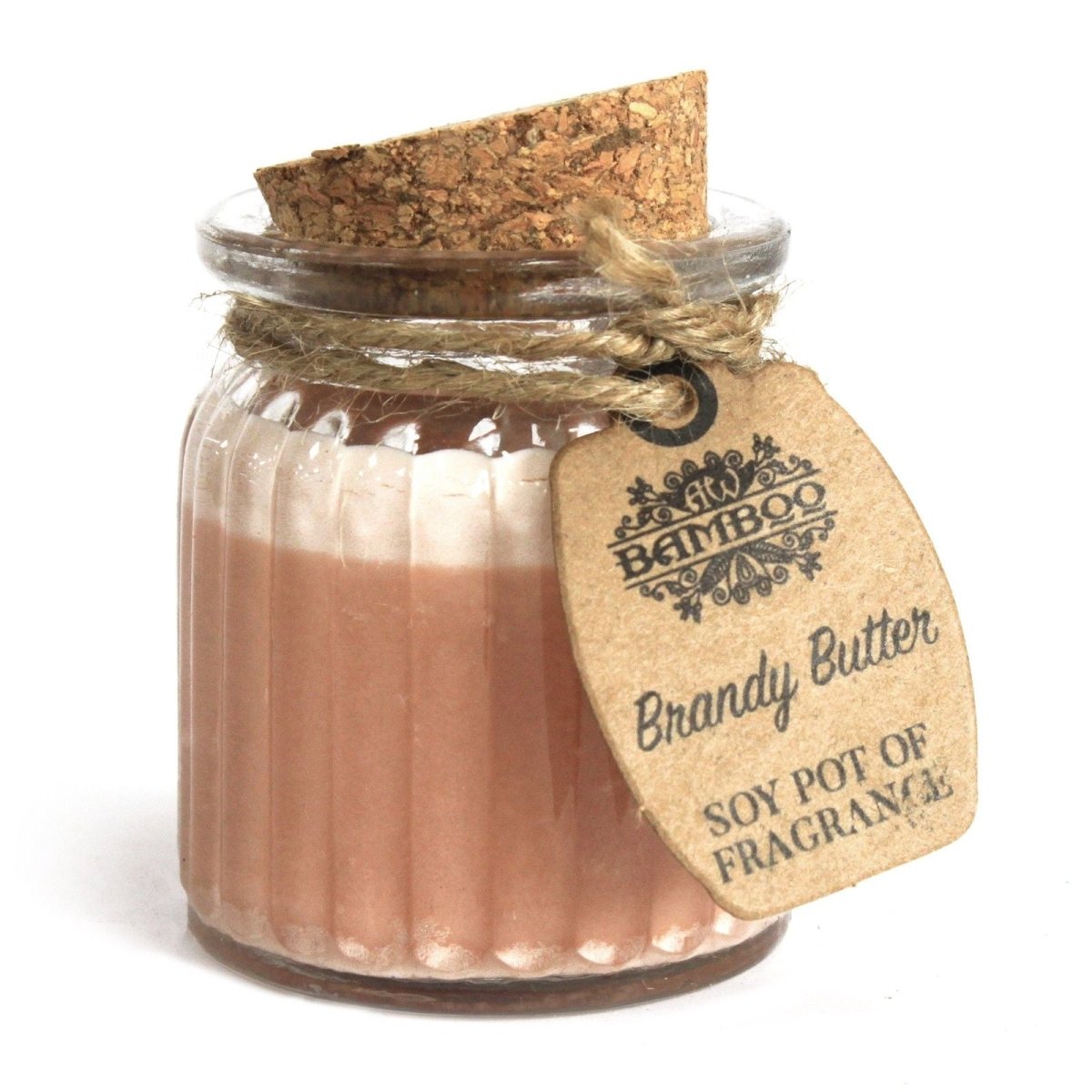 Brandy Butter Soy Pot of Fragrance CandlesSoy Pot of Fragrance CandleHeart Notes
