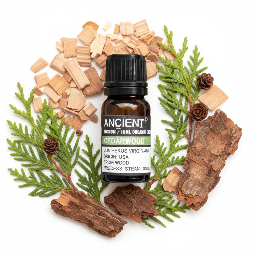 Cedarwood Organic Essential Oil 10mlOrganic Essential OilsHeart Notes