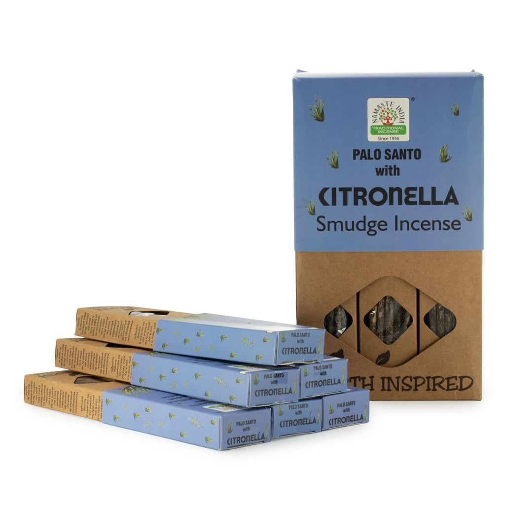 Earth Inspired Smudge Incense - CitronellaEarth - Inspired Smudge IncenseHeart Notes