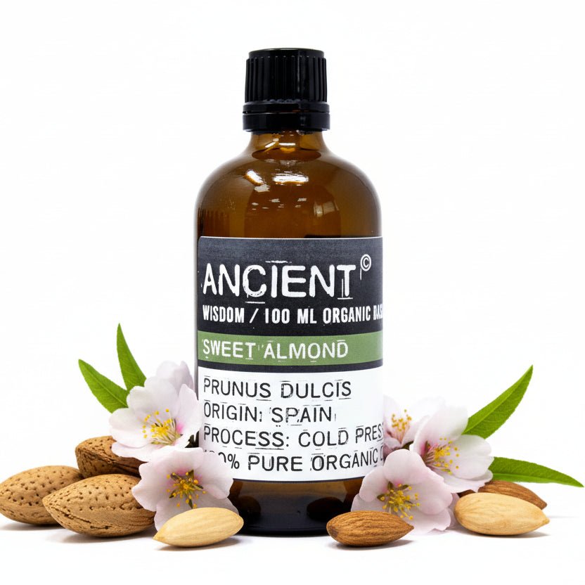 Sweet Almond Organic Base Oil - 100mlOrganic Base Oils - 100mlHeart Notes