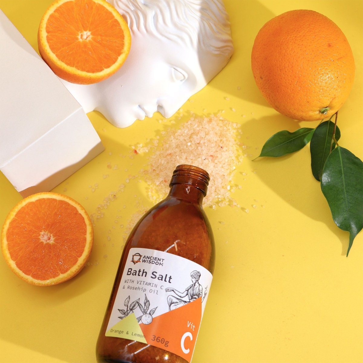 Vitamin C Bath Salt – Feel Like an Ancient GoddessVitamin C SkincareHeart Notes