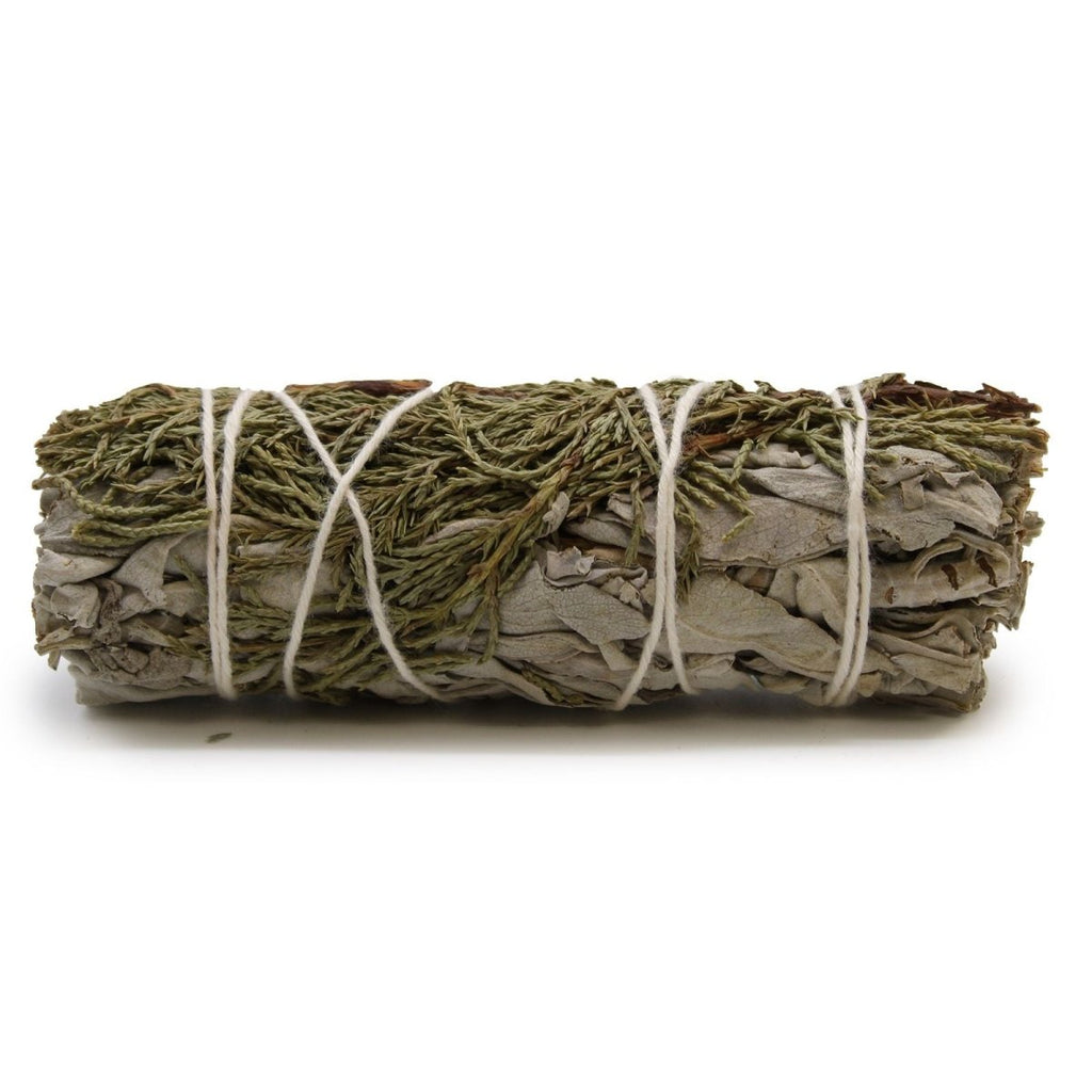 Smudge Stick - White Sage & Juniper 10cmSmudge Sticks - individually wrappedHeart Notes