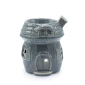 Mushroom House Oil Burner - GreyVarious Shaped Ceramic Oil BurnersHeart Notes